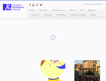 Tablet Screenshot of houstonchildren.org